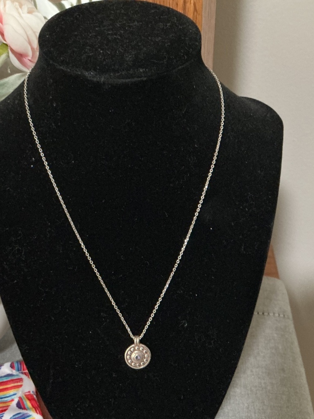 Brighton Pebble Dot Necklace - Tanzanite - NWT